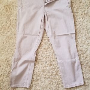 Pale pink pants
